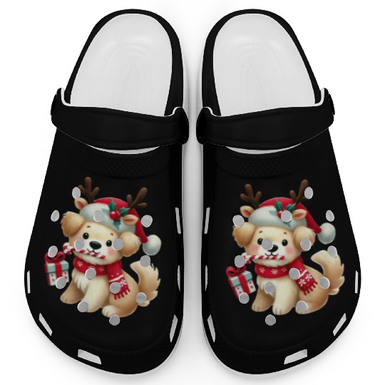 Merry Christmas, Christmas Vintage Clogs