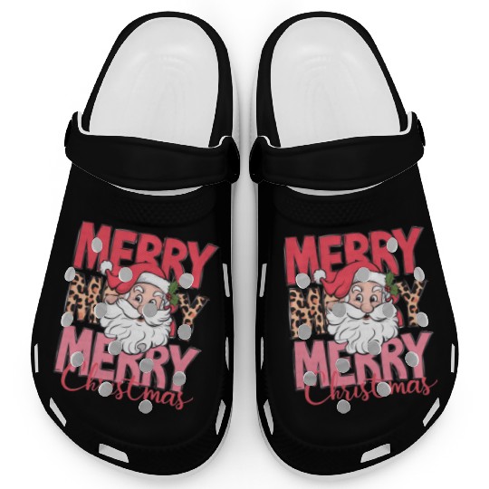 Merry Christmas, Christmas Retro Clogs
