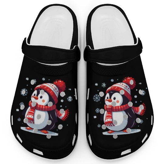 Penguin winter style Clogs