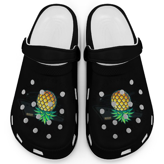 Cruising Pineapple Rebels Clogs