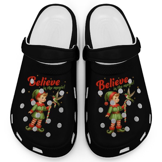 Believe Christmas, Christmas Retro Clogs