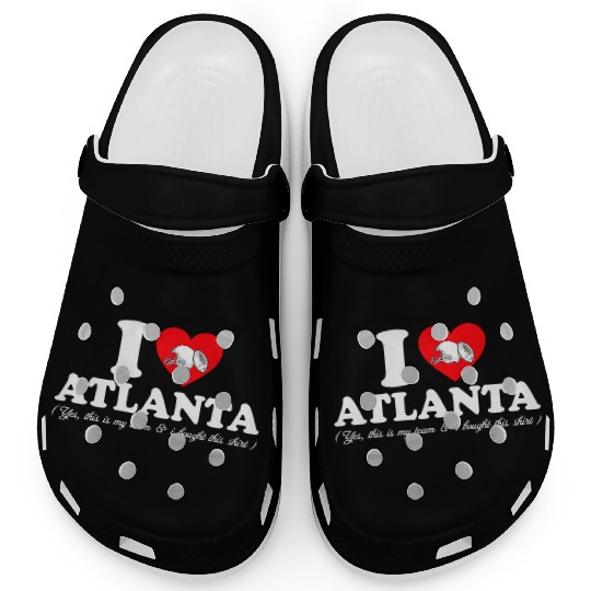 Groovy I Love Atlanta Clogs