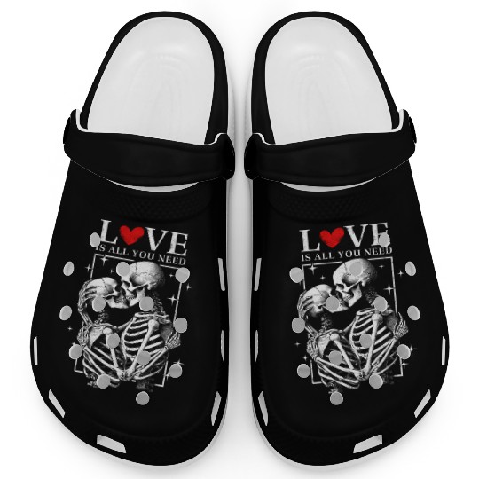Love is all you need white Clogs