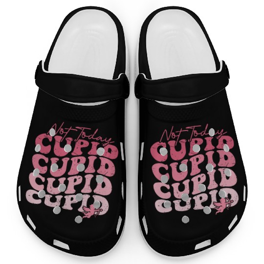 Not Today Cupid Clogs