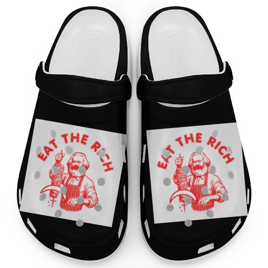 Eat the rich Karl Marx Eat Doner Kebab Rich Clogs