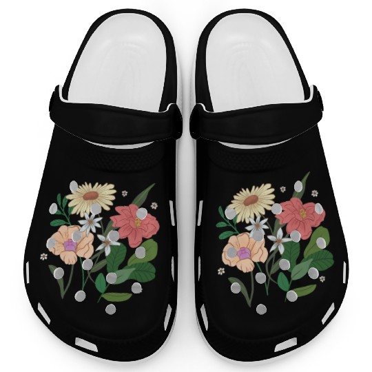 Fully Blossom Flowers Clogs