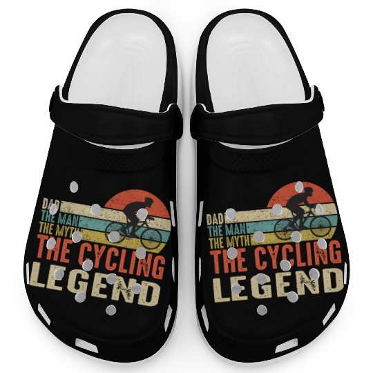 Dad: The Man, The Myth, The Legend - Bold Design Clogs