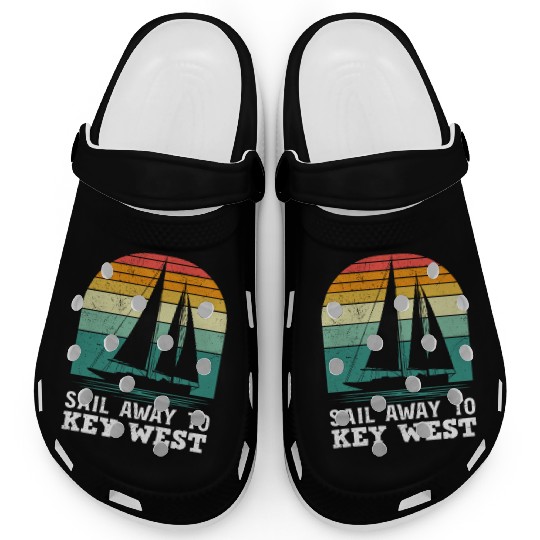 Florida SAIL AWAY TO KEY-WEST Florida Keys Clogs