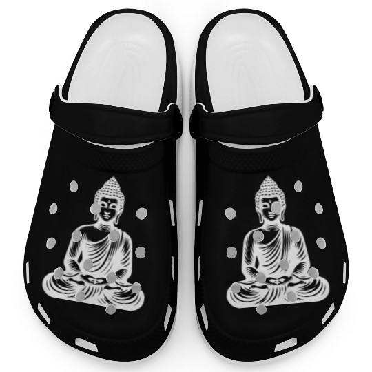 Yoga Buddha Stillness And Serenity In Clarity Clogs