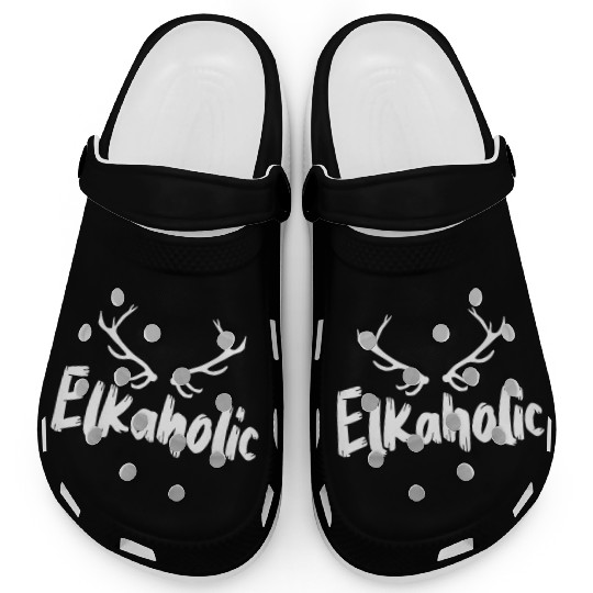 Elk Hunting Elkaholic Hunters Clogs