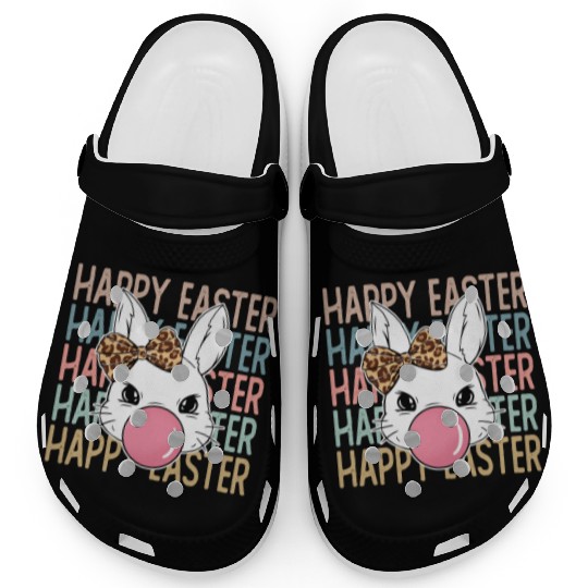 Happy Easter Bunny, Easter Day Clogs