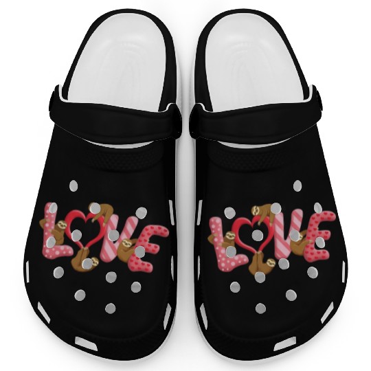 Valentines Day, Valentine Retro Clogs