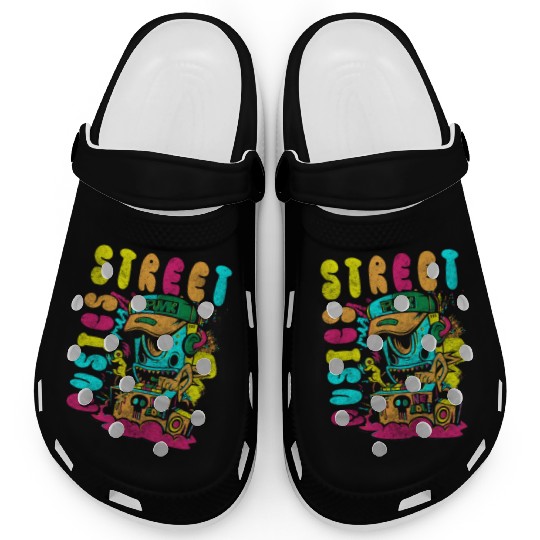 Graffiti Painting Hip Hop Life Clogs