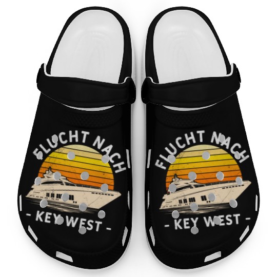Florida ESCAPE TO KEY-WEST Sailing Florida Clogs