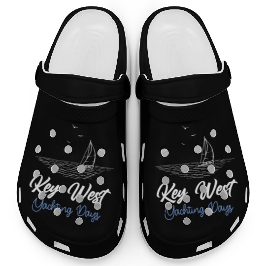 KEY-WEST FLORIDA YACHTING DAYS Sailing Outfit Clogs