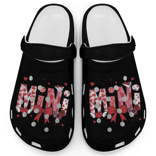 Valentines Retro, Valentine Day Clogs