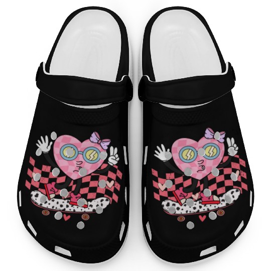 Mama Groovy Heart Clogs
