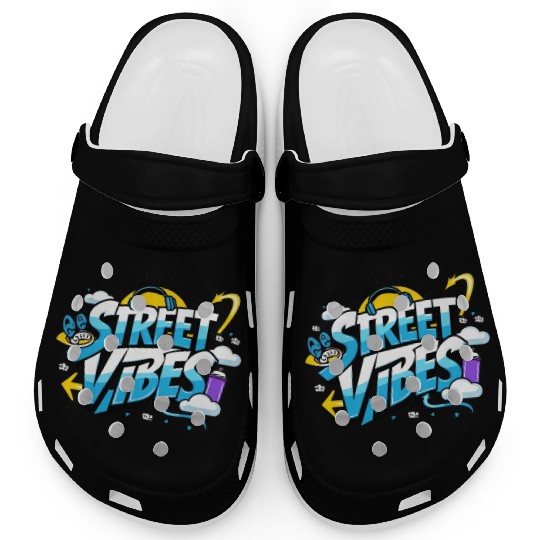 Street Vibes Clogs: Urban Art & Youth Energy