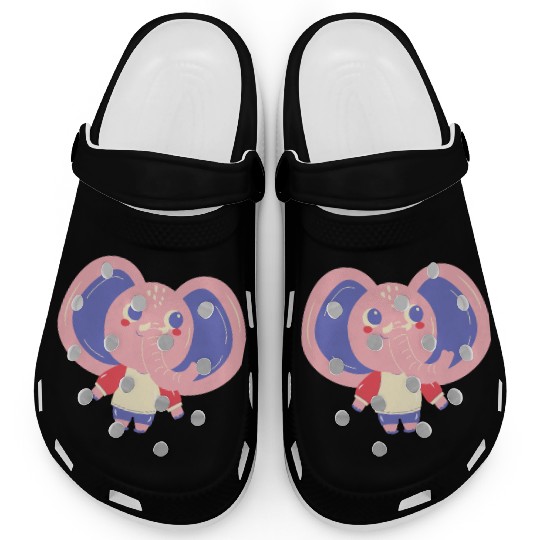 Cute Cardboard Elephant Clogs