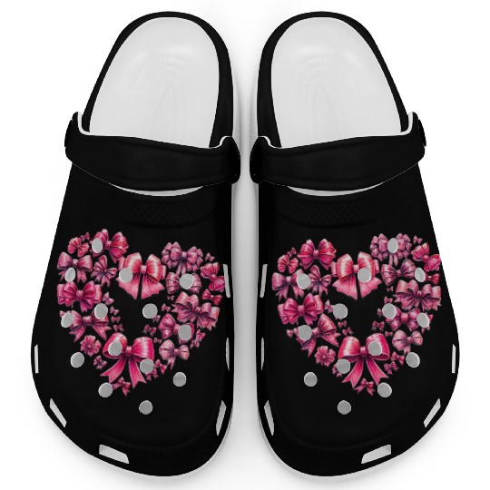 Valentines Day, Retro Valentine, Coquete Valentine Clogs