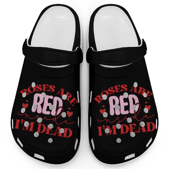 Valentines Day, Retro Valentine, Coquete Valentine Clogs