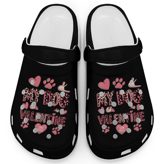 Valentines Day, Retro Valentine, Coquete Valentine Clogs