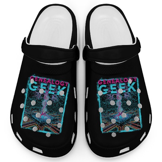 Genealogy Genealogist Ancestry Genealogy Geek Clogs