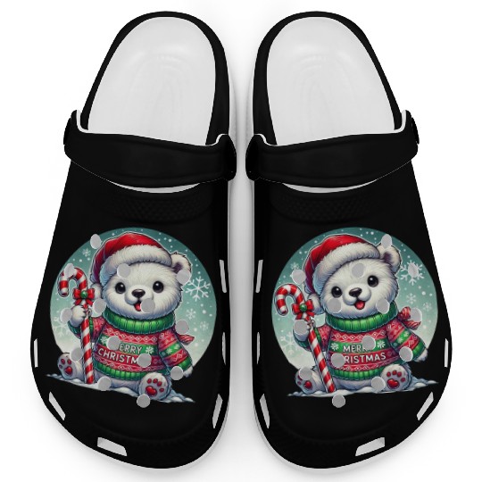 Polar Bear Christmas Sweater - Christmas Gifts Clogs