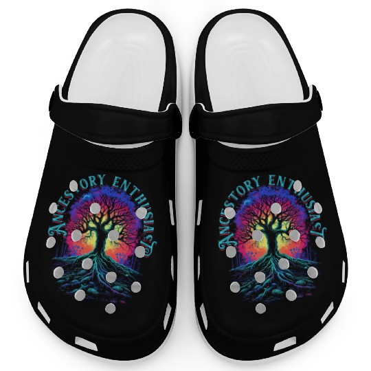 Genealogy Genealogist Ancestory Enthausiast Clogs