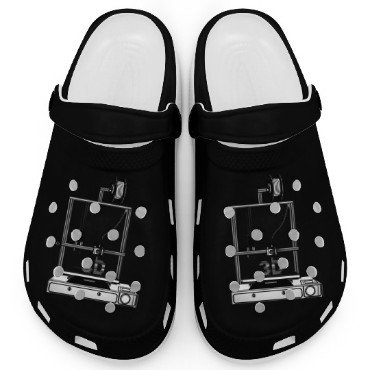 3D printer,Art For Men Women 3D Printing Printer Clogs