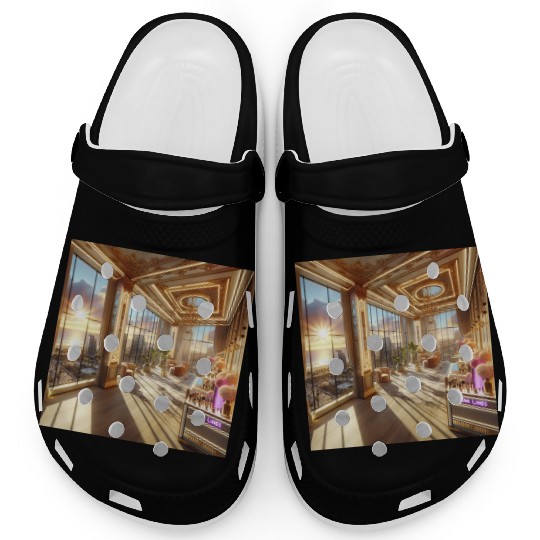 SD Tan Lines Salon Clogs