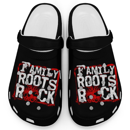 Genealogy Genealogist Family Roots Rocks Clogs