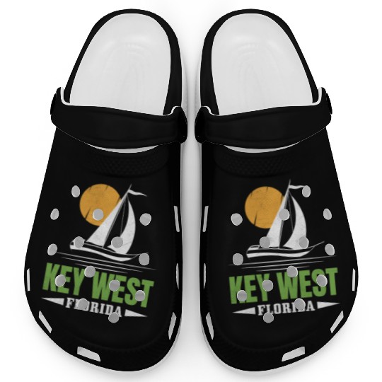 KEY-WEST FLORDIA Sailing West Keys Sailing Outfit Clogs