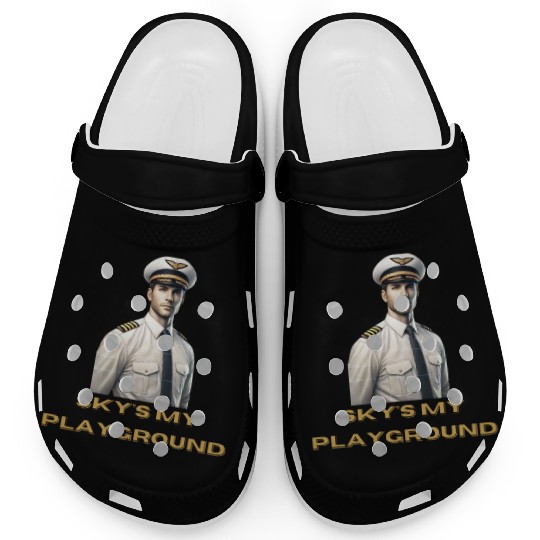 Sky's My Playground - Clogs for Pilots