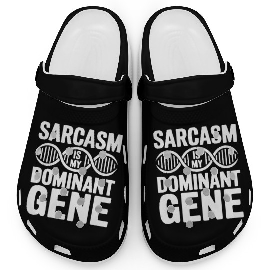Sarcastic Genealogy DNA Test Genetics Biologist Clogs