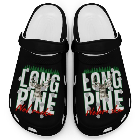 LONG PINE NEBRASKA DEER Family Design Clogs