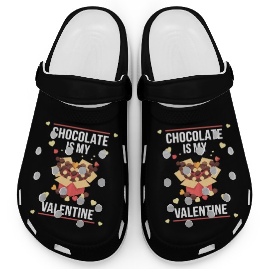 Chocolate Is My Valentine Clogs