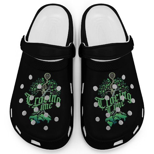 Genealogy Genealogist Ancestry Tracing Time Clogs