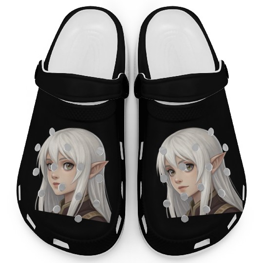 Mystic Elf: A Vision of Fantasy Beauty and Wonder Clogs