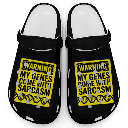 Sarcastic Genealogy DNA Test Genetics Biologist Clogs