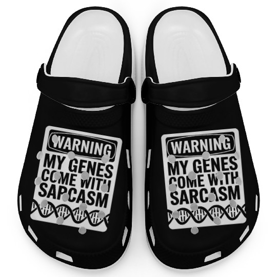 Sarcastic Genealogy DNA Test Genetics Biologist Clogs