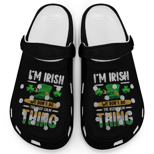 Ireland Vacation Ready Traveler St. Patrick Clogs