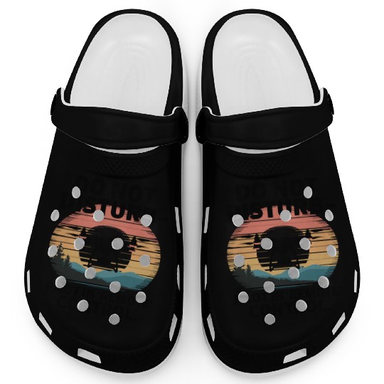 Do not Disturb Pilot in Remote Control Drone Humor Clogs