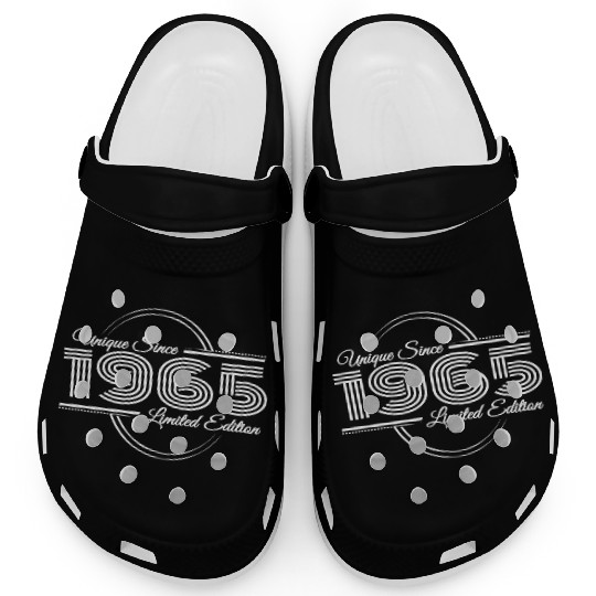 60th Birthday Retro 1965 Limited Edition Clogs