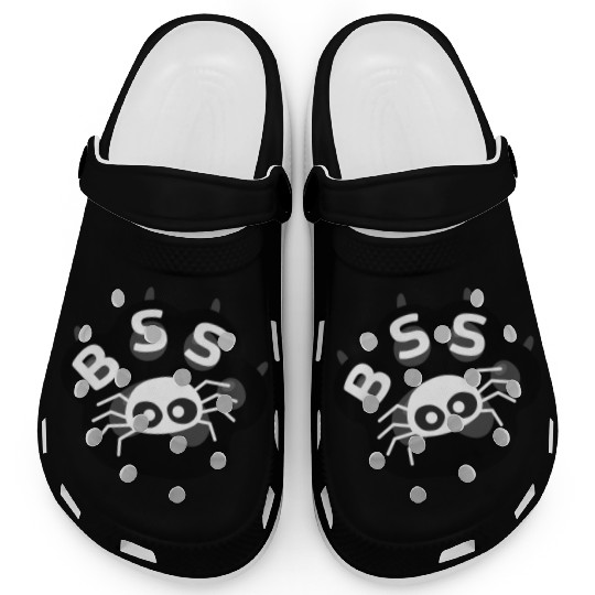 BSS Barking Spider Society Barking Spiders MEME Clogs