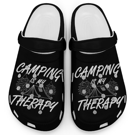 Camping Is In-Tents: Adventure, Nature, Fun Clogs