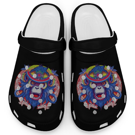 Vibrant Ape Clogs