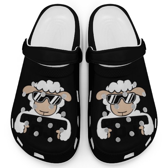 Sheep Official Dj Sunglasses Party Lamb Music Cool Clogs