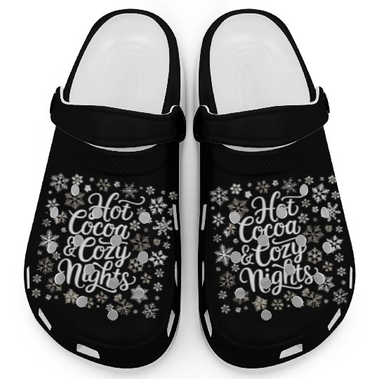 Hot Cocoa & Cozy Nights - Winter Wonderland Clogs