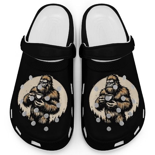 dark wild coffee wild man monkey Chewbacca Beard Clogs